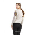 New Arrival attractive style women sweater floral